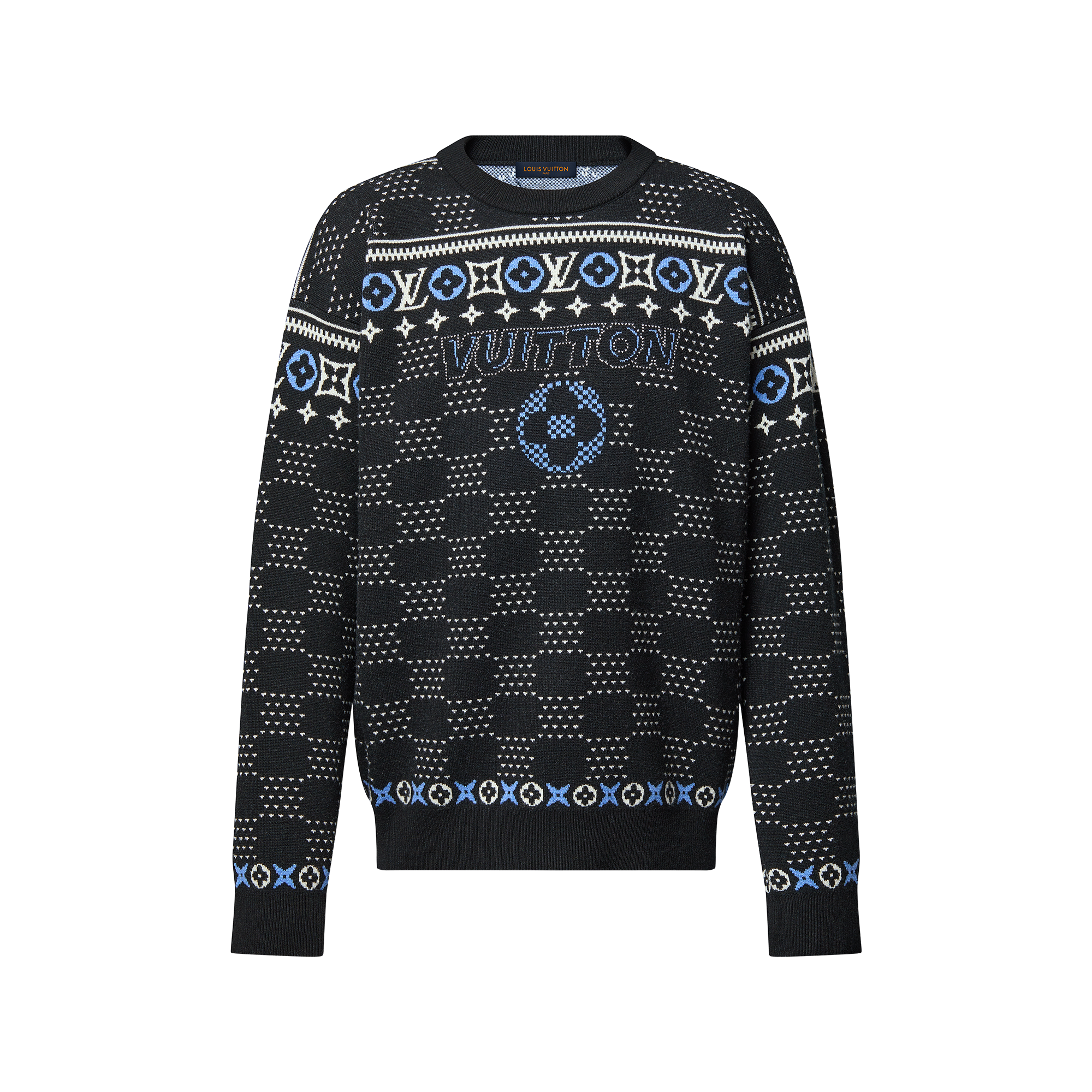 Jacquard Wool Pullover - Ready to Wear | LOUIS VUITTON Jacquard Wool Pullover - Ready to Wear | LOUIS VUITTON